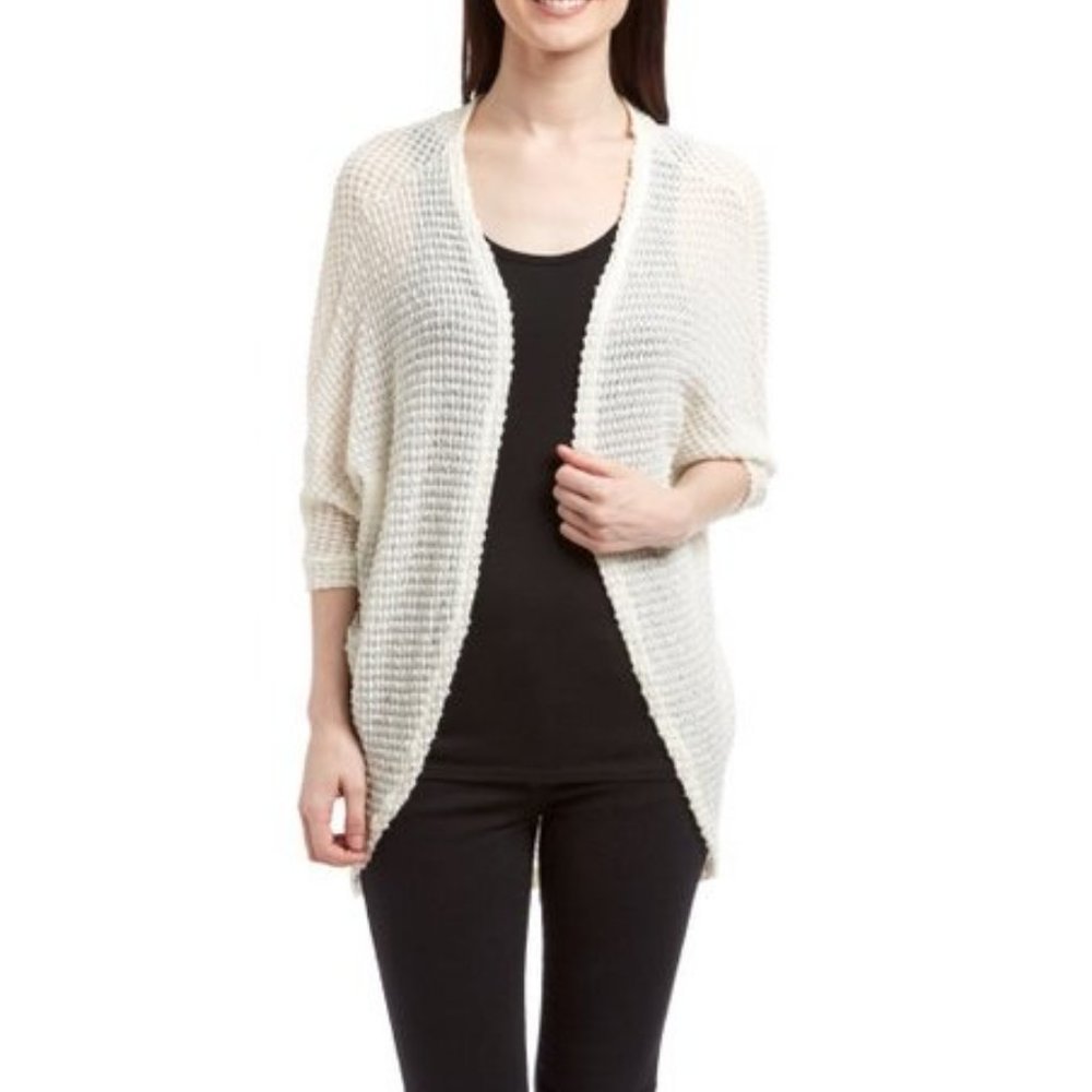 NWOT Rolla Coster Textured Open Front Cardigan